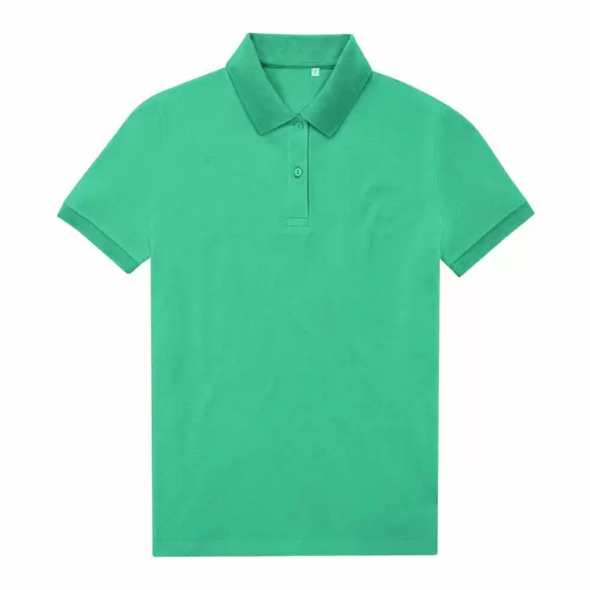 POLO PERSONNALISABLE FEMME B&C 'RADOP' - vert