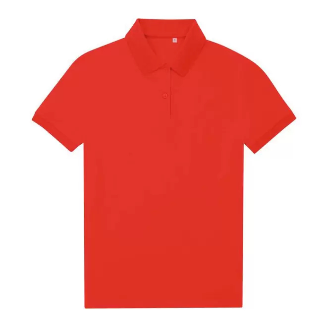 POLO PERSONNALISABLE FEMME B&C 'RADOP' - tomate