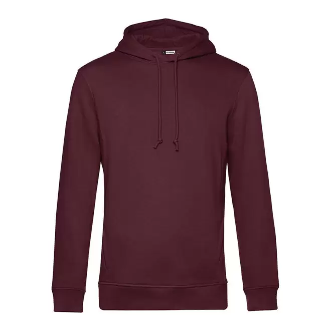 SWEAT-SHIRT PERSONNALISABLE CAPUCHE B&C® 'HODA' - burgundy