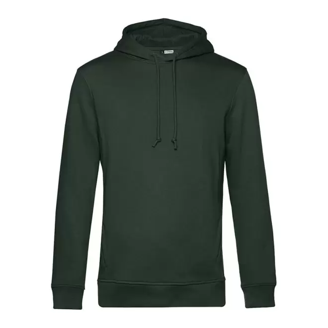 SWEAT-SHIRT PERSONNALISABLE CAPUCHE B&C® 'HODA' - vert foret