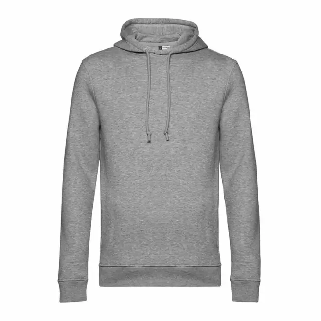 SWEAT-SHIRT PERSONNALISABLE CAPUCHE B&C® 'HODA' - gris