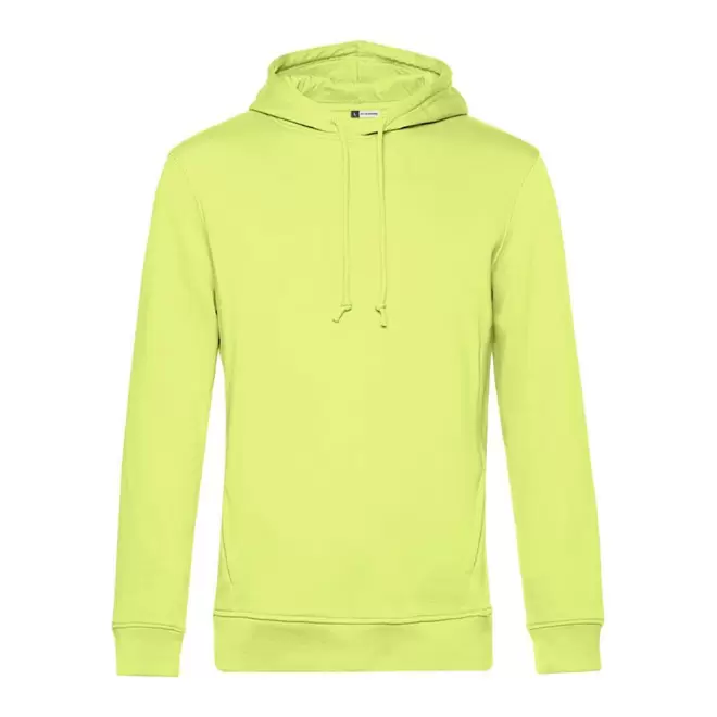 SWEAT-SHIRT PERSONNALISABLE CAPUCHE B&C® 'HODA' - citron vert
