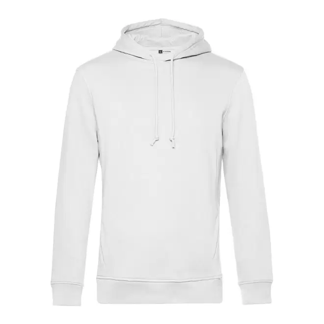 SWEAT-SHIRT PERSONNALISABLE CAPUCHE B&C® 'HODA' - blanc