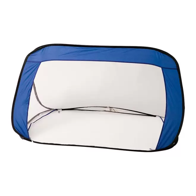 CAGE DE BUTS PLIABLE PERSONNALISABLE 'SHOOT' - bleu