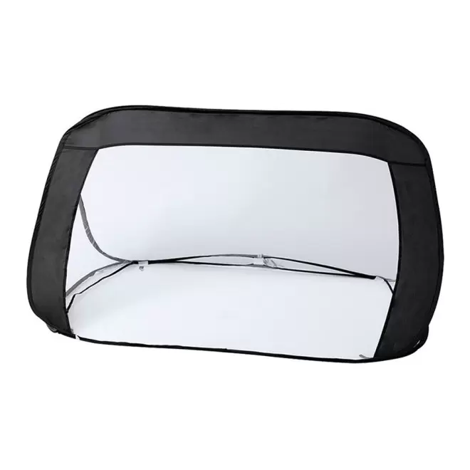 CAGE DE BUTS PLIABLE PERSONNALISABLE 'SHOOT' - noir