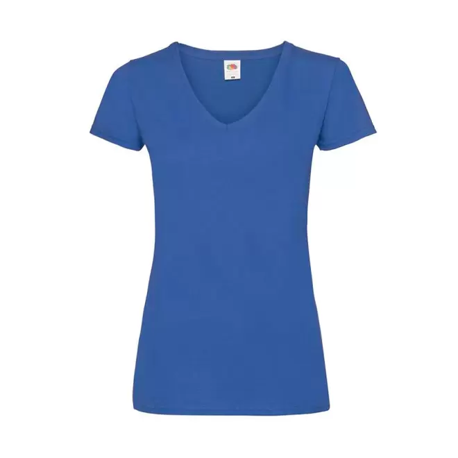 TEE-SHIRT PERSONNALISABLE FEMME V FTL® 'MAGUISTA' - bleu royal