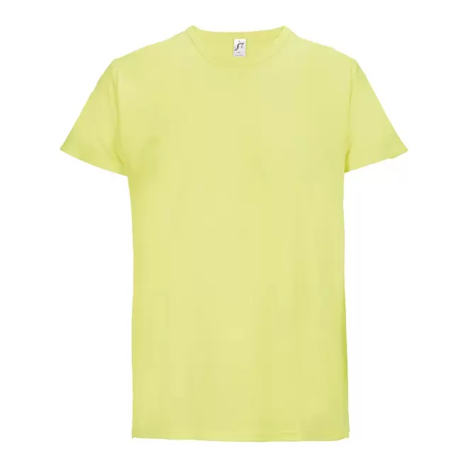TEE-SHIRT DE SPORT RESPIRANT MIXTE PUBLICITAIRE 'SPRINT' - jaune fluo