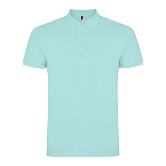 POLO PERSONNALISABLE MC HOMME 'STARLO' - vert menthe