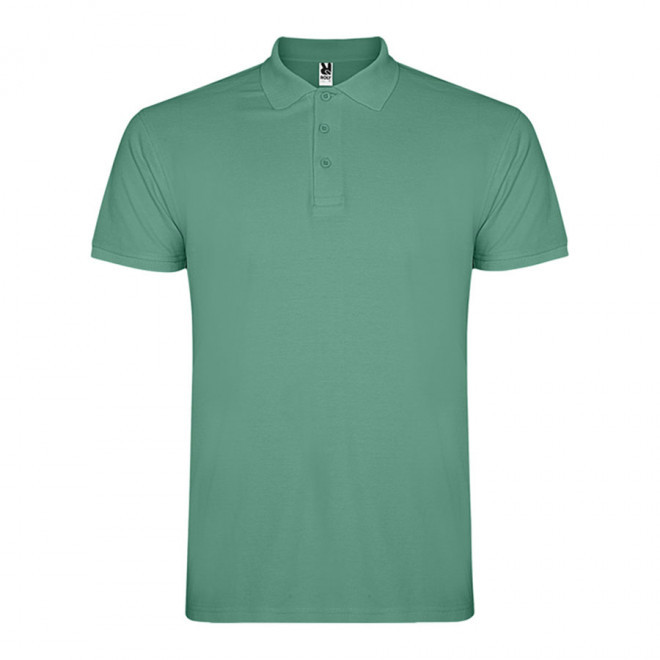 POLO PERSONNALISABLE MC HOMME 'STARLO' - sauge