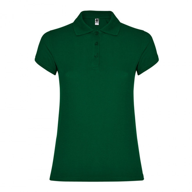 POLO PERSONNALISABLE MC FEMME 'STARLO' - vert bouteille