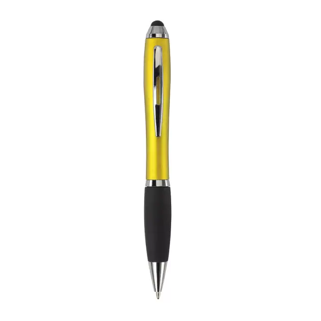 STYLO STYLET PUBLICITAIRE MINE NOIRE 'NASH' - jaune