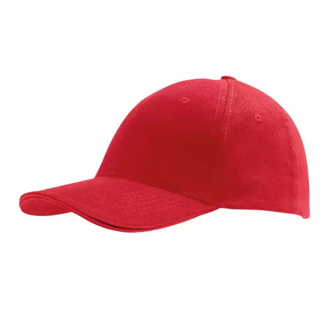 CASQUETTE PUBLICITAIRE 'BUFFALO' 260 GR/M² - rouge
