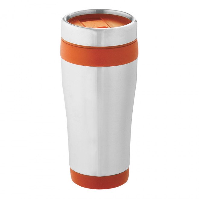MUG ISOTHERME PUBLICITAIRE 'PYRENEES' - orange
