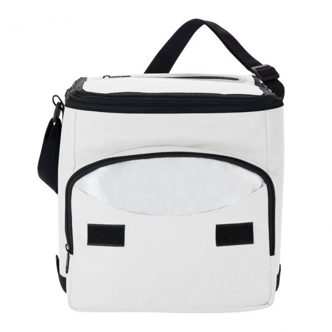 SAC PLIABLE ISOTHERME PUBLICITAIRE 'ISOLUNCH' - blanc