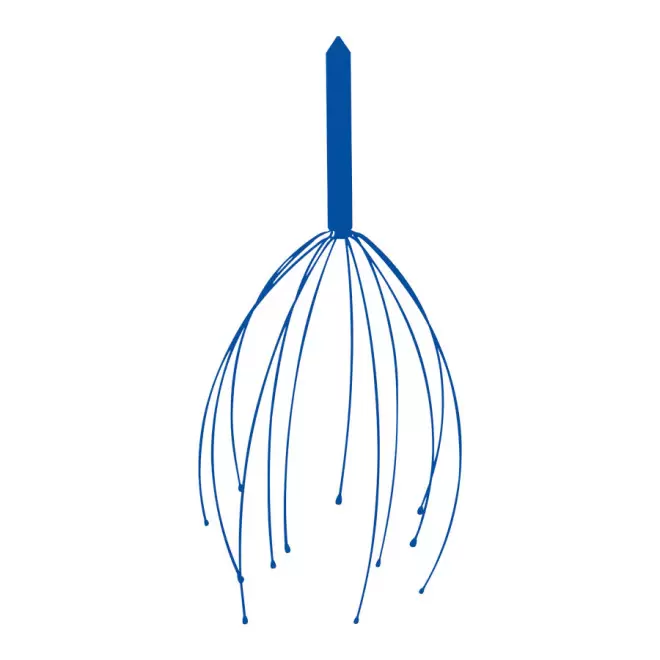 MASSEUR DE TETE PERSONNALISABLE 'ELISE' - bleu