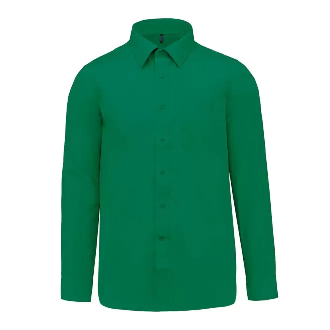 CHEMISE PUBLICITAIRE HOMME ML 'KARIBAN' - vert kelly