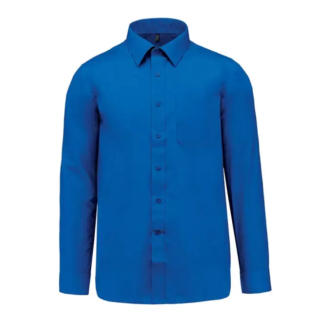 CHEMISE PUBLICITAIRE HOMME ML 'KARIBAN' - bleu royal