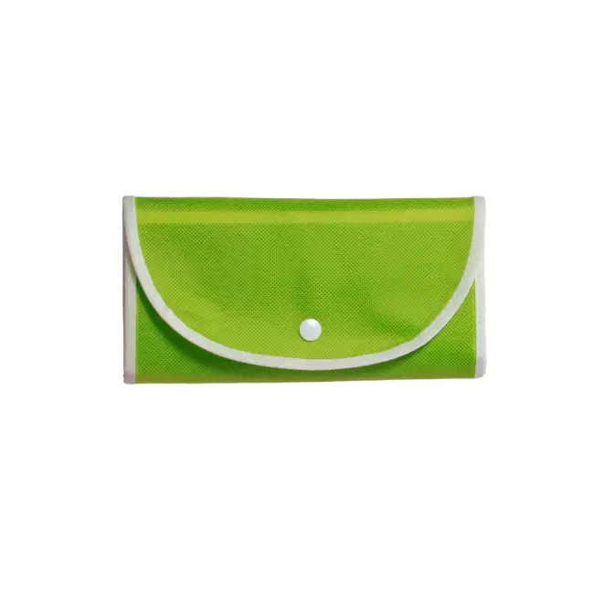SAC SHOPPING PUBLICITAIRE PLIABLE 'FOLDY' 80 GR/M² - vert
