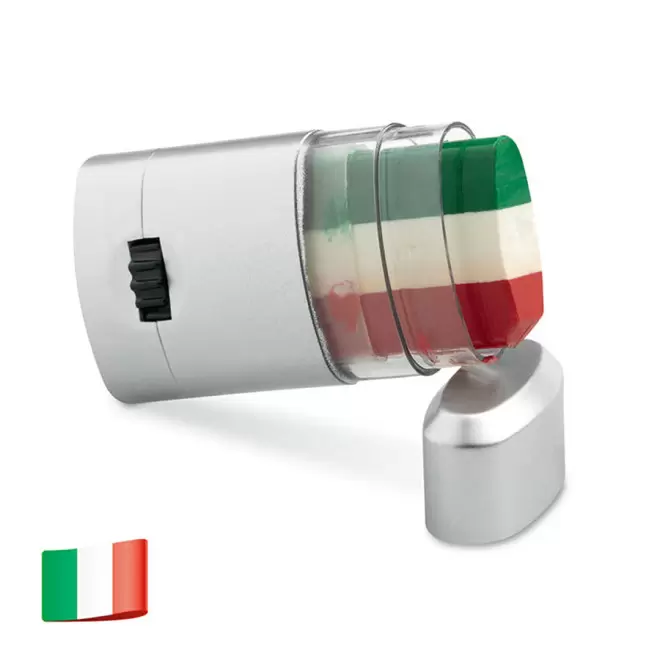 STICK DE MAQUILLAGE DRAPEAU PERSONNALISABLE 'TRIOCOLOR' - vert/blanc/rouge