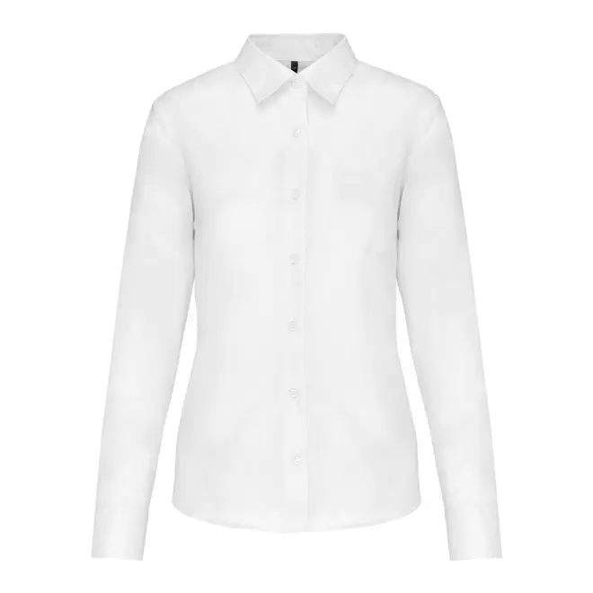 CHEMISE PUBLICITAIRE FEMME ML 'KARIBAN' - blanc