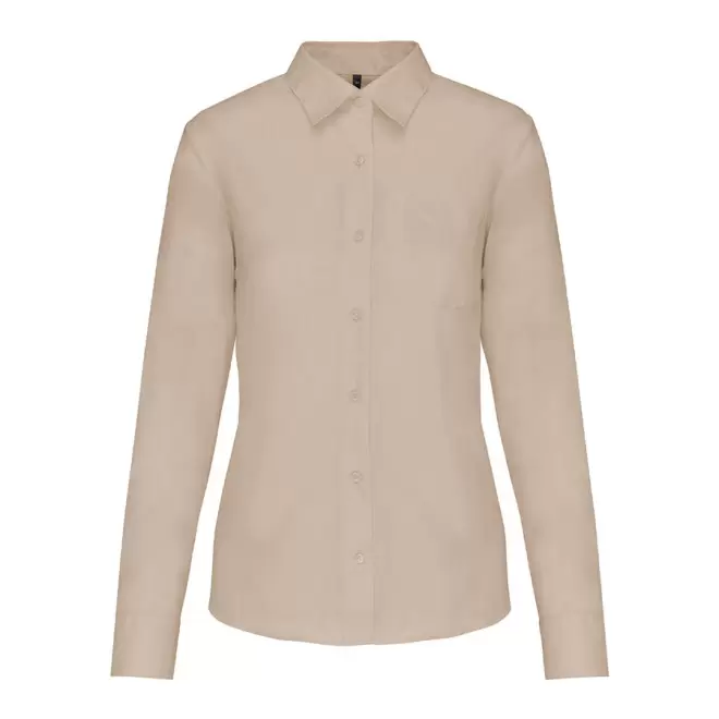 CHEMISE PUBLICITAIRE FEMME ML 'KARIBAN' - angora