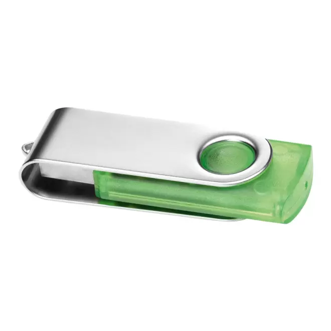 CLE USB PUBLICITAIRE 'TRANSTECH' 1 GO A 32 GO - vert