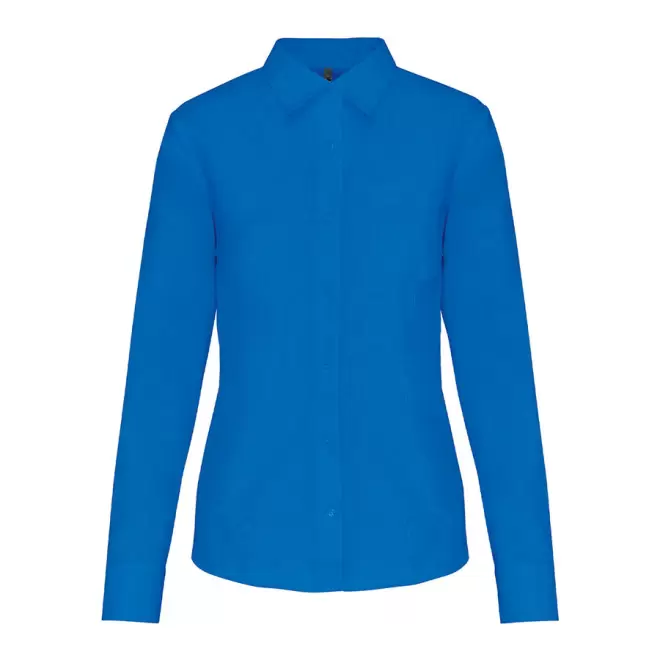 CHEMISE PUBLICITAIRE FEMME ML 'KARIBAN' - bleu royal