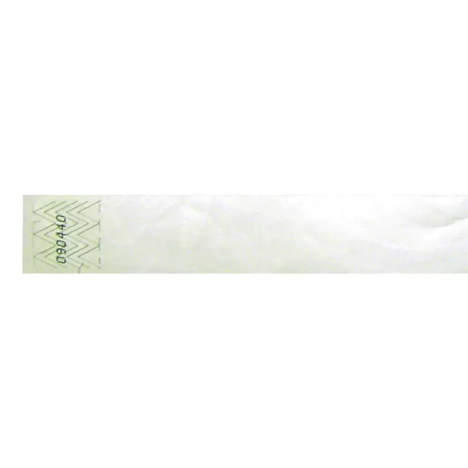 BRACELET EN PAPIER TYVEK® PERSONNALISABLE 'GUEST' 2.5 - blanc