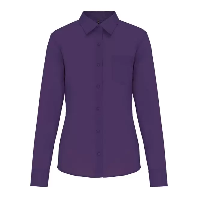 CHEMISE PUBLICITAIRE FEMME ML 'KARIBAN' - violet