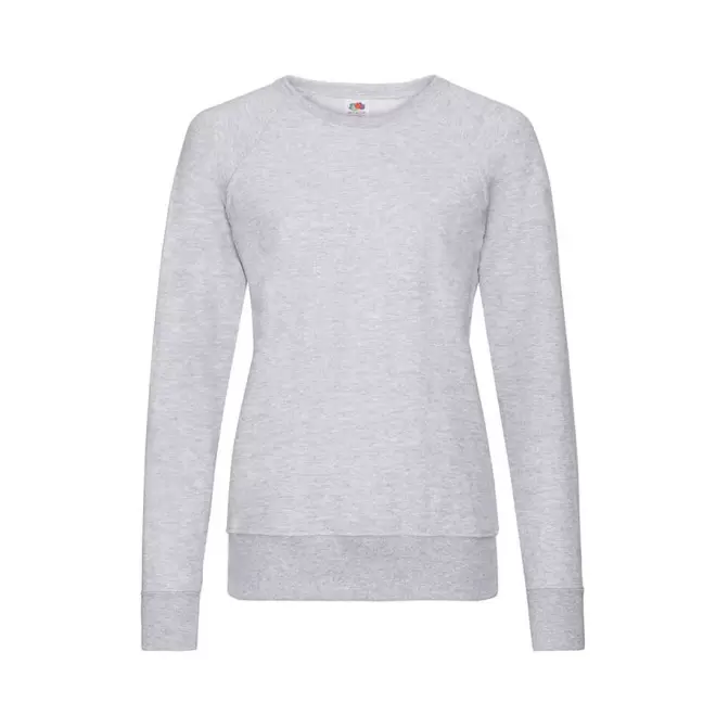 SWEAT PERSONNALISABLE FEMME 'CARLEM' - gris clair
