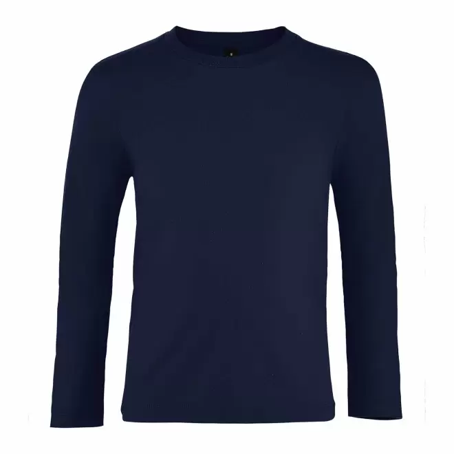 TEE-SHIRT PERSONNALISABLE ENFANT ML 'IMPERIAL LSL KIDS' - bleu marine