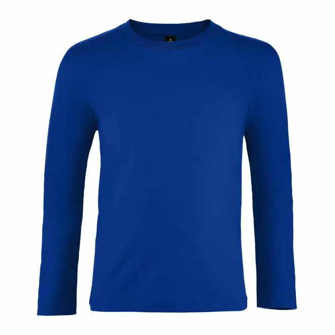 TEE-SHIRT PERSONNALISABLE ENFANT ML 'IMPERIAL LSL KIDS' - bleu royal