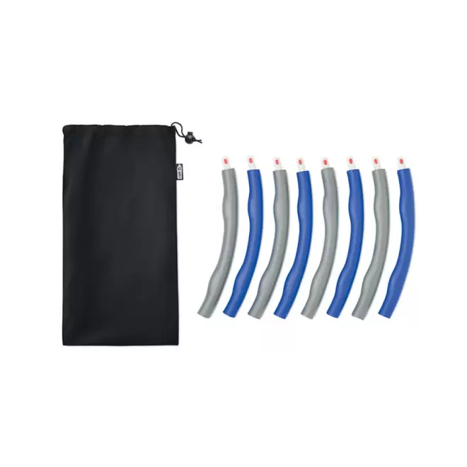 CERCEAU HULA HOOP PERSONNALISABLE REGLABLE 'WOOPA' - noir