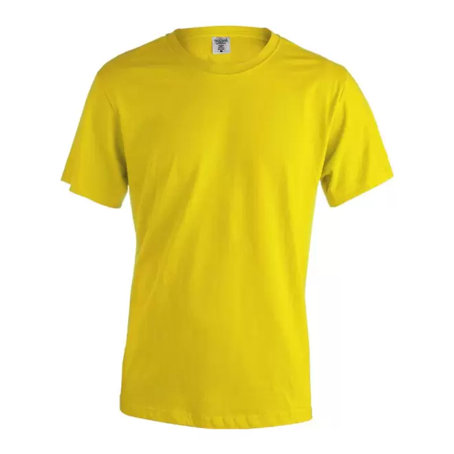 TEE-SHIRT MIXTE 180G PERSONNALISABLE 'NAYA' - jaune