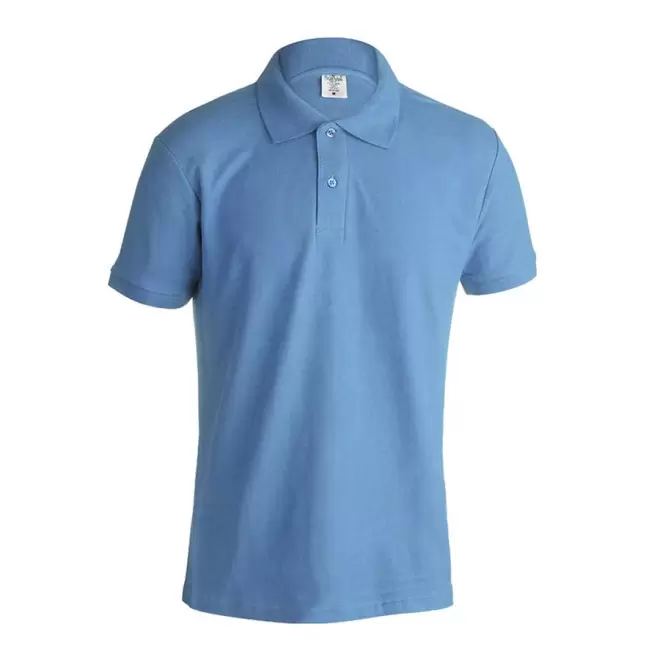 POLO PERSONNALISABLE HOMME 180G 'TERIM' - bleu clair