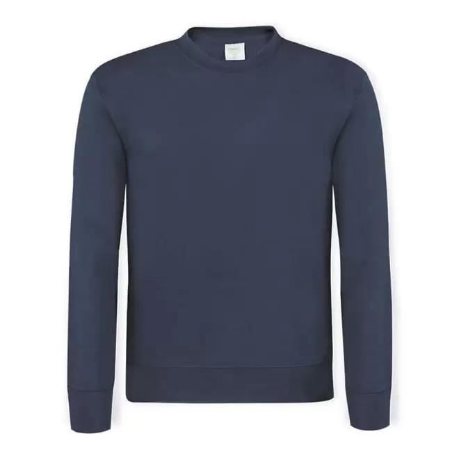 SWEAT PERSONNALISABLE COL ROND 'SANDO' - bleu marine