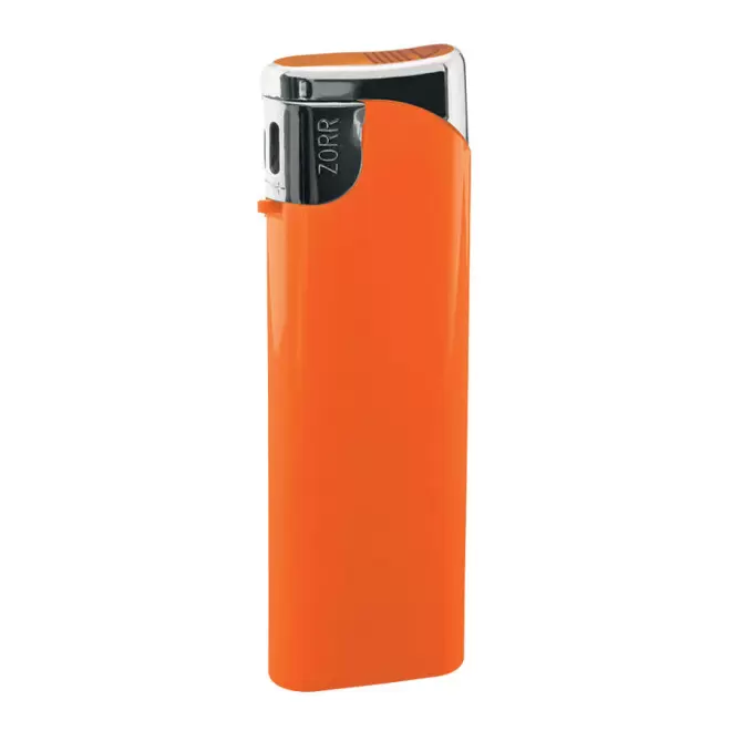 BRIQUET RECHARGEABLE PUBLICITAIRE PIEZO 'POSEIDON' - orange