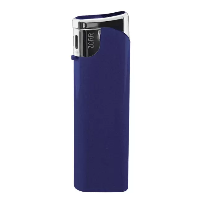 BRIQUET RECHARGEABLE PUBLICITAIRE PIEZO 'POSEIDON' - bleu marine
