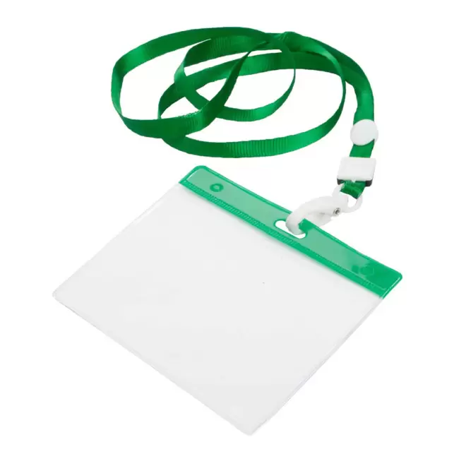 TOUR DE COU AVEC PORTE-BADGE 'PICOBELLO' - vert