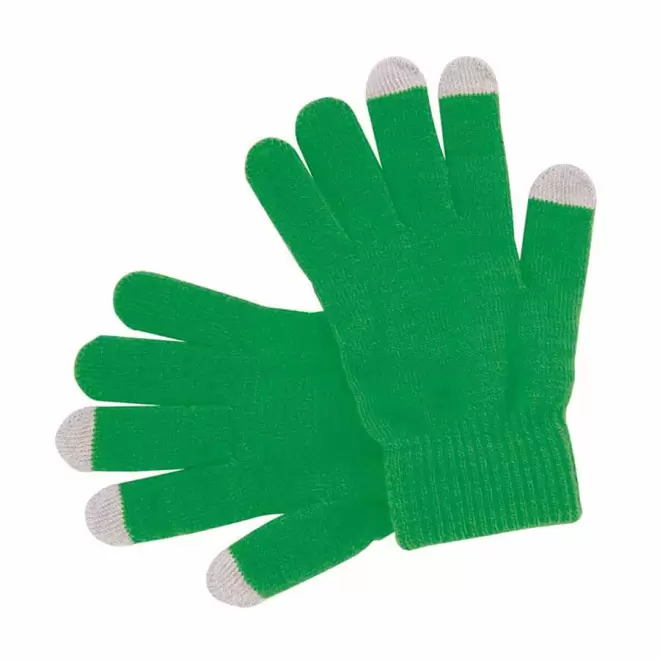 GANTS TACTILES PERSONNALISABLES ADULTE 'GANOU' - vert