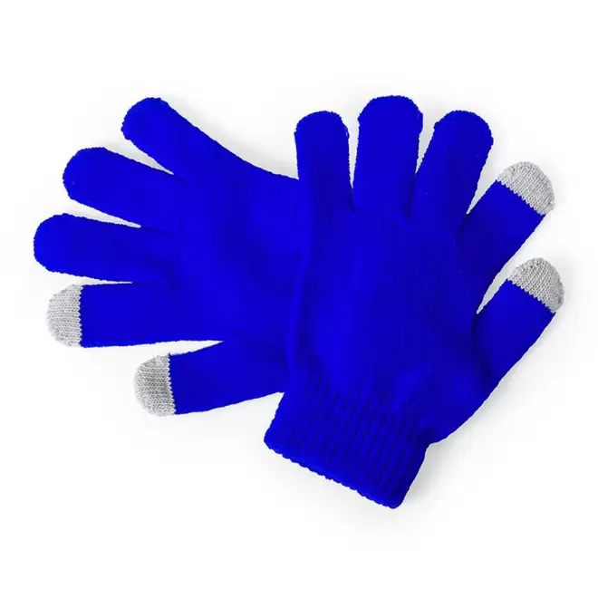 GANTS TACTILES PERSONNALISABLES ENFANT 'GANOU KIDS' - bleu