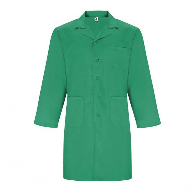 BLOUSE MEDICALE PERSONNALISABLE HOMME 'RESEARCH' - vert