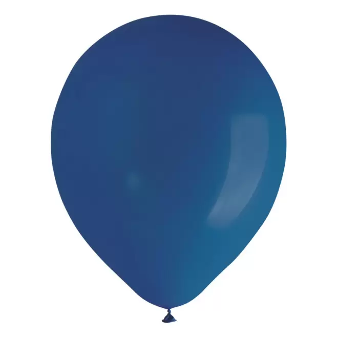 LOT 100 BALLONS DE BAUDRUCHE PUBLICITAIRES ø30 CM 'LUFT' - bleu foncé