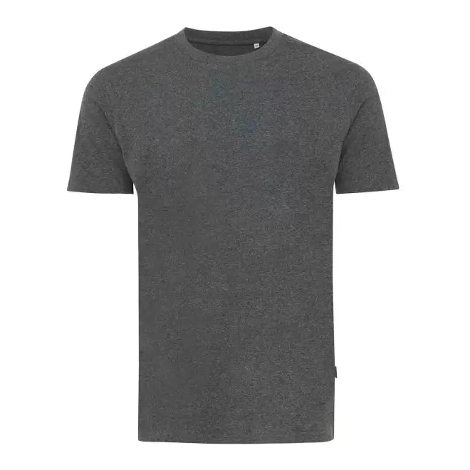 TEE-SHIRT PERSONNALISABLE MIXTE NON TEINT IQONIQ 'MANUEL' - gris anthracite