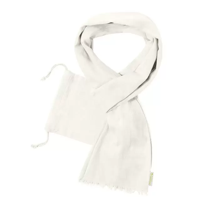 FOULARD BIO PERSONNALISABLE 'BETTO BIO' - naturel