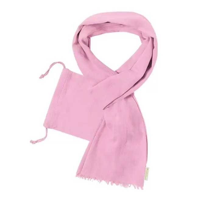 FOULARD BIO PERSONNALISABLE 'BETTO BIO' - rose