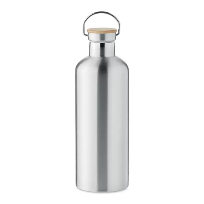 BOUTEILLE ISOTHERME PERSONNALISABLE 1,5L 'HOLLY' 4J - argenté mat