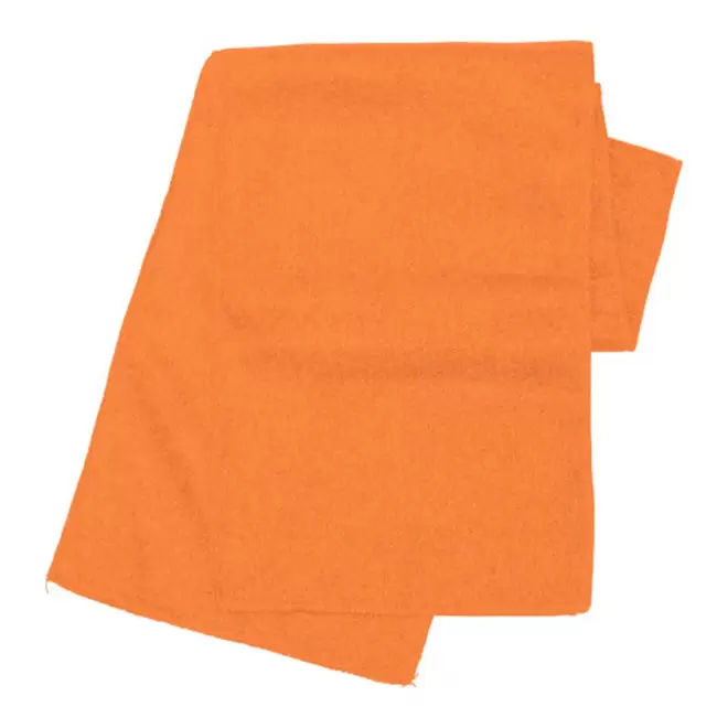 ECHARPE PERSONNALISABLE EN POLAIRE 'FEMINO' - orange