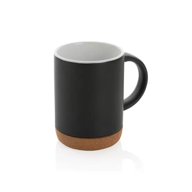 MUG PERSONNALISABLE CERAMIQUE LIEGE 280 ML 'NANOUK' - noir