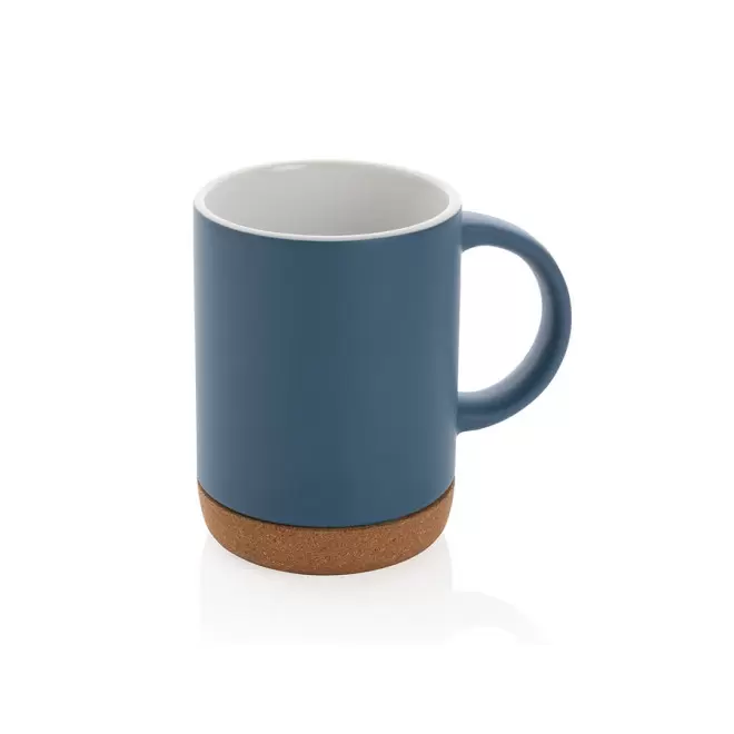 MUG PERSONNALISABLE CERAMIQUE LIEGE 280 ML 'NANOUK' - bleu